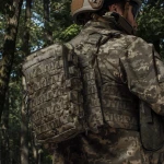 Тактический рюкзак на 10 л. Крепление Molle. Cordura 1000D. Пиксель (мм-14) 4