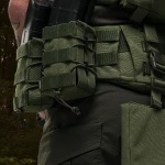 Подвійний підсумок під магазини АК/АR (тканевий). Олива 7