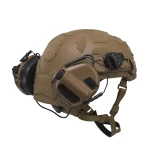 Активные наушники Earmor M31H (Helmet version) с креплением ARC rail. Койот 8