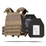 Бронежилет 3 уровня NIJ (M.V.P.). Вес 2 кг. Полиэтиленовые плиты PGD-S-LW-ICW+ SAPI 0.85 кг. Койот