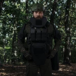 Бронежилет 6-го класу (PRO). Вага 6.3 кг. Керамічні плити 2.9 кг. Чорний 5