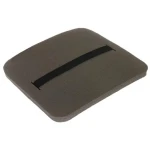 Коврик для сидения с фиксаторами фастекс, 35 х 30 х 2,0 см, 2-слойный, хаки