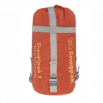 Спальний мішок Snugpak Travelpak 1 (+2°C до +7°C), лівий. Червоний 5