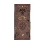 Полотенце микрофибровое Peresvit Sports Towel, 60х120 см. Huginn Brown Valhalla