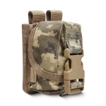 Подсумок под гранату. Крепление Molle. Cordura 1000. Пиксель (мм-14)