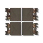 Сменные боковые камербанды (чехлы) для плитоноски. Размер XL, 40х16 см. Мультикам. 8