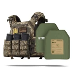 Бронежилет 6 класса (PRO). Вес 6.2 кг. Керамические плиты C.A.P. 2.8 кг. Пиксель (мм-14)