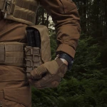 Подвійний закритий підсумок з клапаном під магазини АК/АR. Койот 2