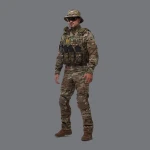 Наколінники тактичні  P1G-Tac “LWP”. Cordura 500. Колір Мультикам/Multicam 8