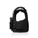 Боевой бронежилет IBV-1. Вес 3.1 кг. Увеличенная площадь защиты. Черный. S/M 8