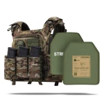 Бронежилет 6 класса (PRO). Вес 6.2 кг. Керамические плиты C.A.P. 2.8 кг. Мультикам