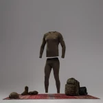 Термобелье 1+ уровень TOUNDRA I+ (Cold Weather Thermal System). Олива 10