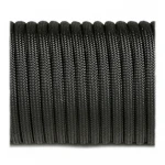 Веревка Paracord 550 типа III. Длина 10 м. Нагрузка до 250 кг. Цвет Черный
