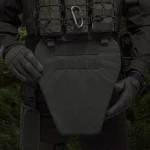 Противоосколочный фартук 2-го класса защиты (с баллистическим пакетом). Размер XL. Олива 5