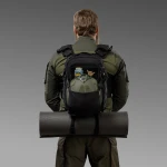 Тактический рюкзак DP20 на 20 л. Cordura 1000D. Крепление Molle. Черный 3