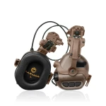 Крепление адаптер для активных наушников на шлем. Койот 2