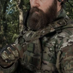 Бронежилет 3 уровня NIJ (M.V.P.). Вес 2 кг. Полиэтиленовые плиты PGD-S-LW-ICW+ SAPI 0.85 кг. Мультикам 9