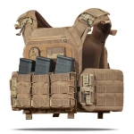 Бронежилет 6-го класса (PRO). Вес 5.7 кг. Керамические плиты Shield Germany 2.65 кг. Койот 3