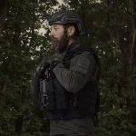 Боевой бронежилет IBV-1. Вес 3.1 кг. Увеличенная площадь защиты. Черный. S/M 14