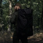 Тактична сумка баул на 100 л. Cordura 500D. Водостійка. Чорна 2