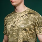 Футболка сетчатая AIR Coolmax. Легкая и хорошо отводит влагу. Пиксель (мм-14) 3