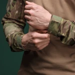 Тактична сорочка Core Combat Shirt, довгий рукав, комбіновані матеріали. Мультикам 4