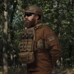 Подсумок под гранату. Крепление Molle. Cordura 1000. Койот 5