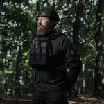 Бронежилет 4 уровня NIJ (M.V.P.). Вес 6.2 кг. Керамические плиты PGD U-line ESAPI 2.95 кг. Черный 8