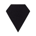 Шеврон (нашивка) двозуб Сил специальных операций ВСУ, 9х7.5 см. Серо-черный 4